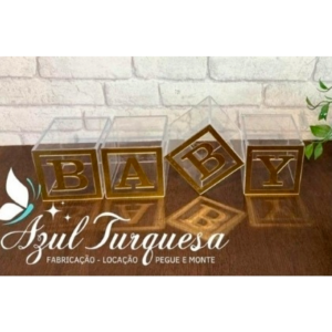 Acrílico Cubos baby 4mm