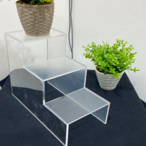 Acrílico Escada de mesa
