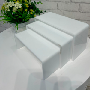 Acrílico Trio bandeja 4mm