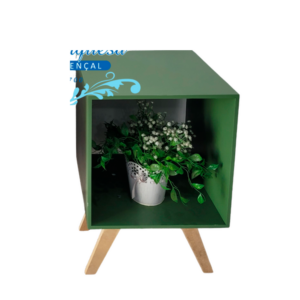 aparador chão quadrado nicho desmonta os pés