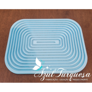 Bandeja Frisada Retangular