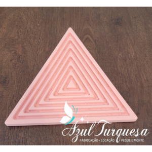 Bandeja Frisada Triângulo