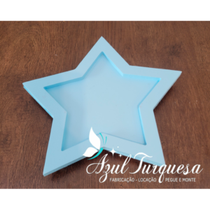 Bandeja Mimos Estrela com borda