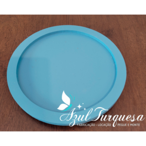 Bandeja Mimos Redonda com borda