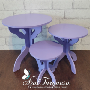 Trio de Bandejas Taça