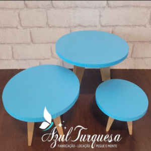 Trio de Bandejas Retrô