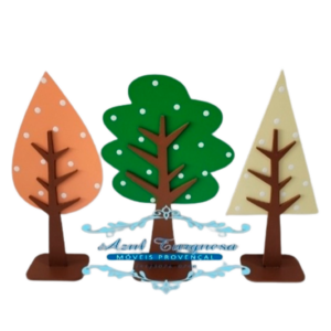Decoração MDF Árvore chão