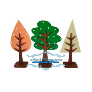 decoração mdf algas mesa