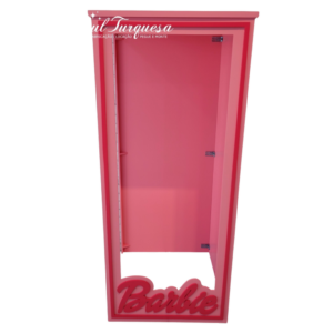Decoração MDF Caixa barbie 3D