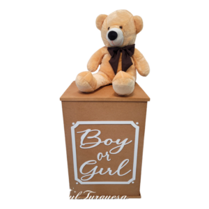 Decoração MDF Caixa Revelação