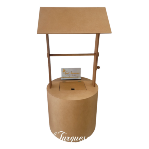 Decoração MDF Peças Poço chão desmontável