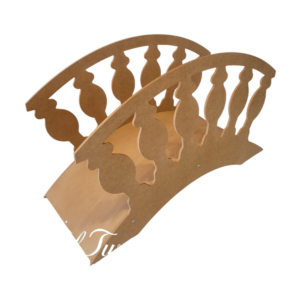 Decoração MDF Peças Ponte chão desmontável