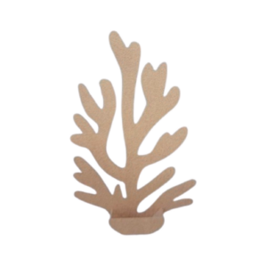 decoração mdf algas cachepô