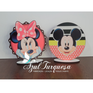 Display Personagens com base mesa