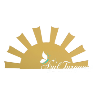 Decoração MDF Sol mesa 3mm