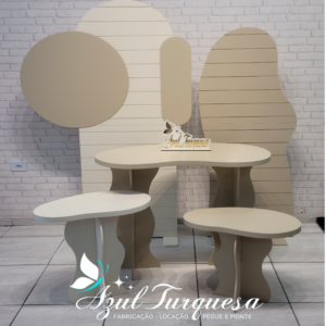 kit mesa fran desmontável