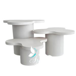 mesa orgânica cilindro jogo trio gaby lucca