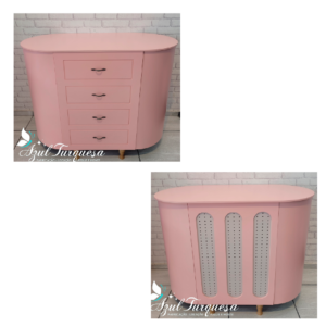 mesa oval bianca desmontável