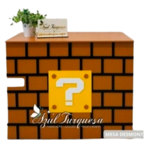 mesa temática controle desmontável