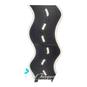 Painel chão temático Pista chapado