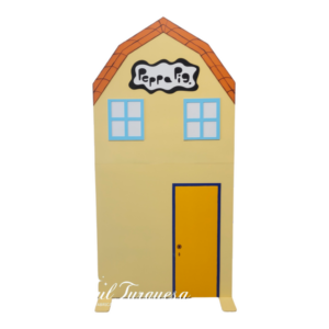 Painel chão temático Peppa