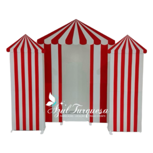 Painel chão temático Circo
