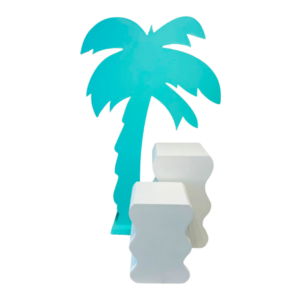 Painel chão temático Coqueiro