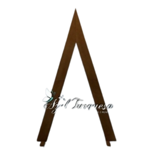 portal chão desmontável formatos triângulo