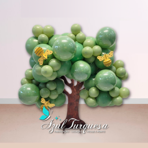 Árvore mesa balões 80cm altura