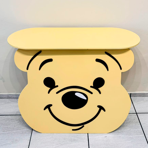 Mesa Temática Pooh desmontável - Imagem 2