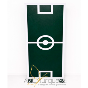 Painel chão campo futebol desmontável