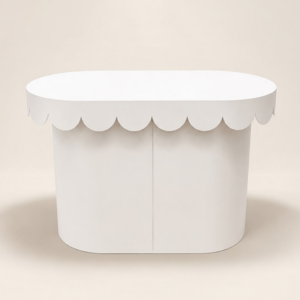 Mesa oval slim lisa tampo tino