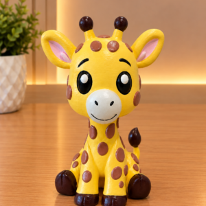 Peça 3D safari girafa